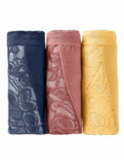 Culotte Maxi Dentelle - Lot De 3 -Célèbre Lingerie Magasin 700111 C07 zoomx vue6