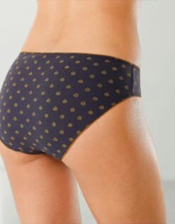 Culotte Midi Coton Imprimée "cachemire" - Lot De 4 -Célèbre Lingerie Magasin 700143 C01 zoomx vue2