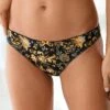 Slip Coton Imprimé "graphique" - Lot De 4 -Célèbre Lingerie Magasin 700203 C01 zoomx