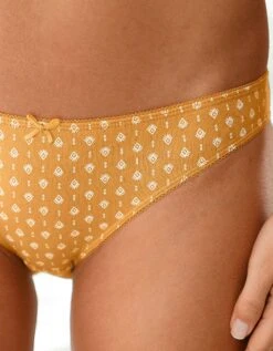 Slip Coton Imprimé "graphique" - Lot De 4 13 Slip Coton Imprimé "graphique" - Lot De 4 -Célèbre Lingerie Magasin 700203 C01 zoomx vue5