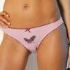 Slip Coton Imprimé "feuilles" - Lot De 4 -Célèbre Lingerie Magasin 700289 C01 zoomx