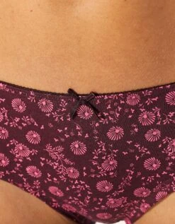Shorty Imprimé «flocons» En Coton – Lot De 4 Assortis -Célèbre Lingerie Magasin 700312 C01 zoomx vue3