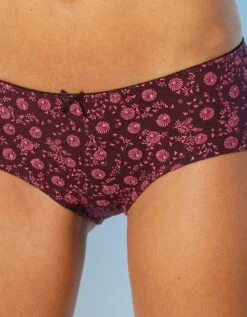 Shorty Imprimé «flocons» En Coton – Lot De 4 Assortis -Célèbre Lingerie Magasin 700312 C01 zoomx vue6