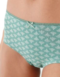 Culotte Coton Forme Shorty Imprimé Motifs « étoiles » Assortis– Lot De 4 9 Culotte Coton Forme Shorty Imprimé Motifs « étoiles » Assortis– Lot De 4 -Célèbre Lingerie Magasin 700346 C00 zoomx vue3