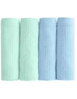 Culotte Forme Maxi Coton Motifs Jacquard – Lot De 4 -Célèbre Lingerie Magasin 700356 C02 zoomx vue6