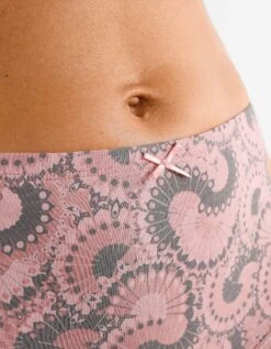 Culotte Forme Maxi Coton Motif Indiens – Lot De 6 -Célèbre Lingerie Magasin 700358 C01 zoomx vue4