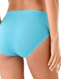 Culotte Maxi Brodée - Lot De 4 12 Culotte Maxi Brodée - Lot De 4 -Célèbre Lingerie Magasin 700405 03 4