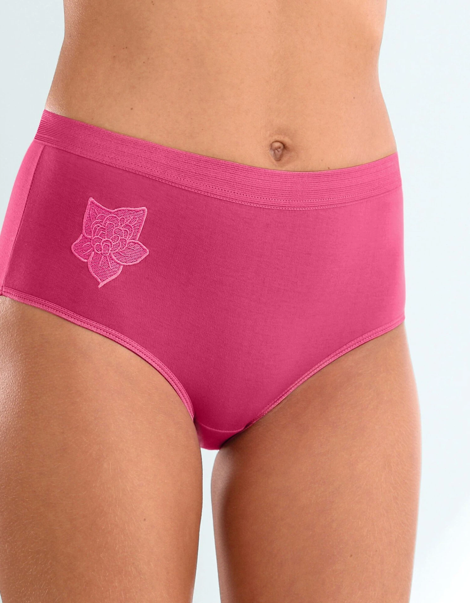 Culotte Maxi Brodée - Lot De 4 3 Culotte Maxi Brodée - Lot De 4