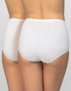 Playtex Culotte Coton Biologique Forme Maxi - Lot De 2 -Célèbre Lingerie Magasin 700406 C01 zoomx vue2