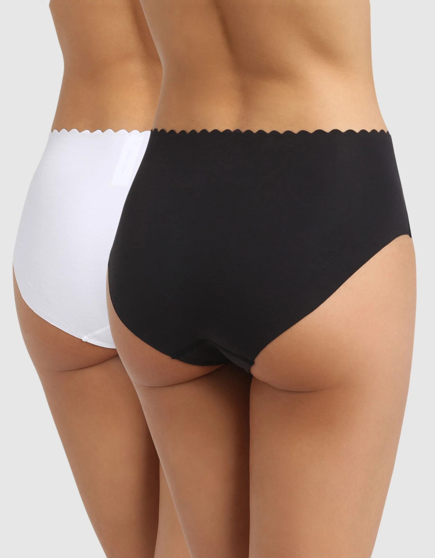 DIM Culotte Haute Coton Stretch Body Touch- Lot De 2 4 DIM Culotte Haute Coton Stretch Body Touch- Lot De 2 – Image 2