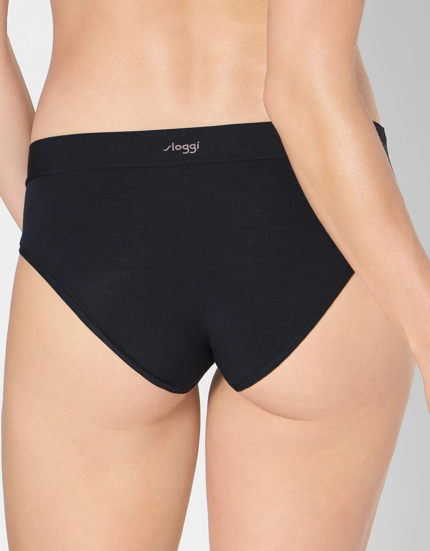 Sloggi Shorty Taille Unique Extensible Noire Go Allround - Lot De 2 4 Sloggi Shorty Taille Unique Extensible Noire Go Allround - Lot De 2 – Image 2