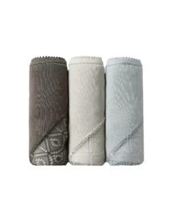 Culotte Forme Maxi Coton Uni Stretch Et Dentelle - Lot De 3 -Célèbre Lingerie Magasin 700421 C00 zoomx vue3