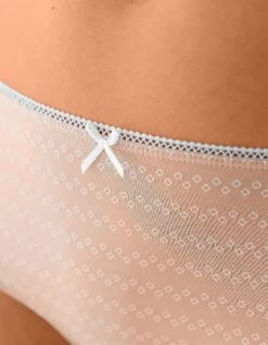 Shorty Coton Iimprimé Motif à Pois Assortis – Lot De 4 -Célèbre Lingerie Magasin 700435 01 3