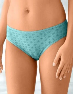 Culotte Forme Midi En Coton Stretch Imprimé "rosaces"– Lot De 10