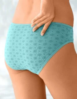 Culotte Forme Midi En Coton Stretch Imprimé "rosaces"– Lot De 10 -Célèbre Lingerie Magasin 700438 C01 zoomx vue5