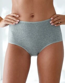 Culotte Taille Haute En Coton Extensible - Lot De 10