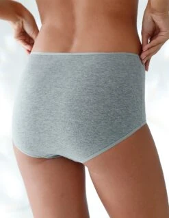 Culotte Taille Haute En Coton Extensible - Lot De 10 -Célèbre Lingerie Magasin 700456 C01 zoomx vue5