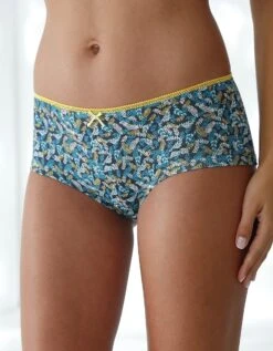 Shorty Imprimé Motifs « Ara» Assortis– Lot De 4 12 Shorty Imprimé Motifs « Ara» Assortis– Lot De 4 -Célèbre Lingerie Magasin 700464 C01 zoomx vue4