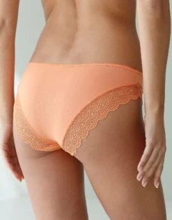 Culotte Forme Midi Coton Imprimé "fruits" Stretch Et Dentelle - Lot De 3 -Célèbre Lingerie Magasin 700478 C01 zoomx vue6