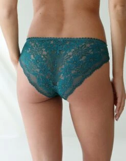 Culotte Forme Midi Microfibre Et Dentelle Stretch - Lot De 2 -Célèbre Lingerie Magasin 700483 C02 zoomx vue2