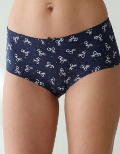 Shorty Coton Imprimé "bicyclette" - Lot De 4 -Célèbre Lingerie Magasin 700488 C01 zoomx vue5