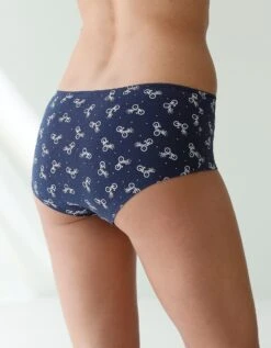 Shorty Coton Imprimé "bicyclette" - Lot De 4 -Célèbre Lingerie Magasin 700488 C01 zoomx vue6