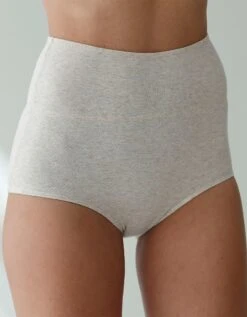 Culotte Coton Stretch Taille Très Haute Couvrante - Lot De 2 -Célèbre Lingerie Magasin 700494 C02 zoomx vue5