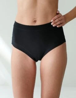 Culotte Coton Stretch Forme Maxi Ceinture Confort "sans élastiques" - Lot De 2 -Célèbre Lingerie Magasin 700496 C01 zoomx vue4