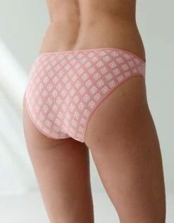 Culotte Forme Taï En Coton Extensible Imprimées "losanges" – Lot De 10 -Célèbre Lingerie Magasin 700498 C01 zoomx vue6