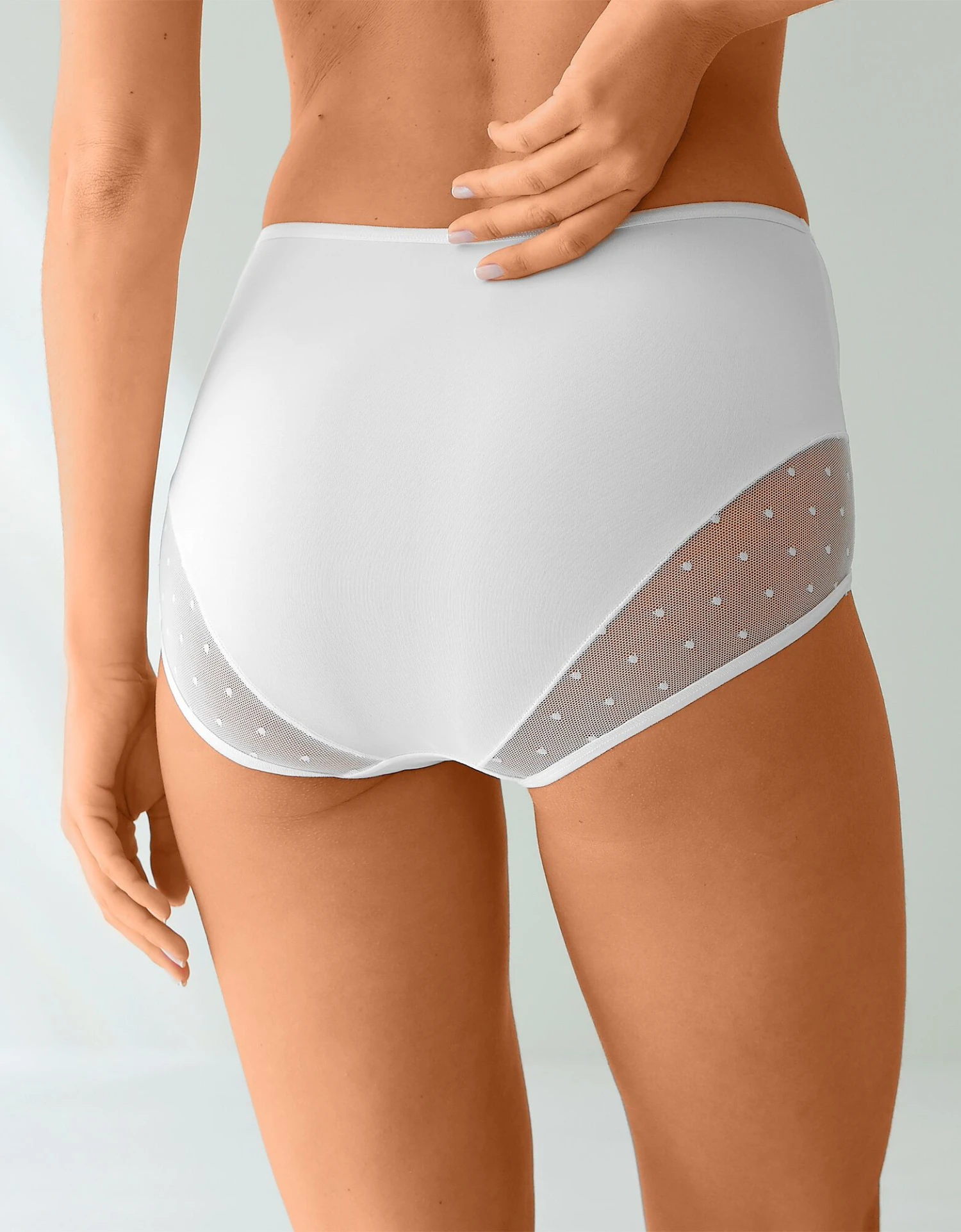 Culotte Microfibre Taille Haute – Lot De 2 4 Culotte Microfibre Taille Haute – Lot De 2 – Image 2