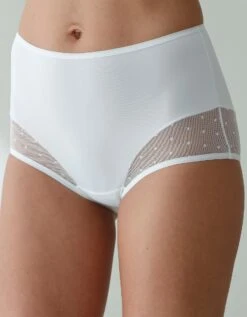 Culotte Microfibre Taille Haute – Lot De 2 10 Culotte Microfibre Taille Haute – Lot De 2 -Célèbre Lingerie Magasin 700507 C02 zoomx vue4