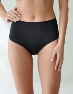 Culotte Forme Maxi Microfibre Dos Dentelle Stretch – Lot De 3 -Célèbre Lingerie Magasin 700509 C01 zoomx vue2