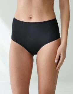 Culotte Forme Maxi Microfibre Dos Dentelle Stretch – Lot De 3 -Célèbre Lingerie Magasin 700509 C01 zoomx vue4