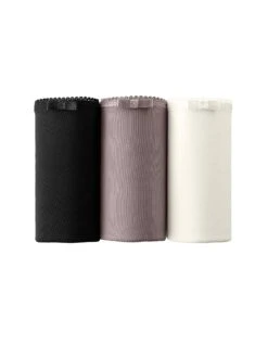 Culotte Forme Maxi Microfibre Dos Dentelle Stretch – Lot De 3 -Célèbre Lingerie Magasin 700509 C01 zoomx vue6