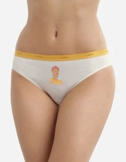 DIM Culotte Midi Imprimé Savanna - Lot De 5 -Célèbre Lingerie Magasin 700532 C00 zoomx vue3