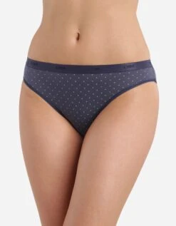 DIM Slip En Coton Stretch Imprimé Les Pockets - Lot De 3 -Célèbre Lingerie Magasin 700537 C01 zoomx vue3