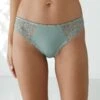 Culotte Forme Tanga Microfibre Et Dentelle Stretch - Lot De 2 -Célèbre Lingerie Magasin 700546 C01 zoomx