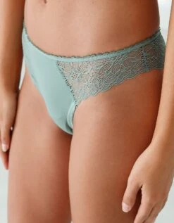 Culotte Forme Tanga Microfibre Et Dentelle Stretch - Lot De 2 7 Culotte Forme Tanga Microfibre Et Dentelle Stretch - Lot De 2 -Célèbre Lingerie Magasin 700546 C01 zoomx vue3