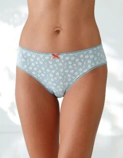 Culotte Forme Midi Coton Imprimé Motifs "cerises" Assortis – Lot De 4