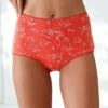 Culotte Coton Forme Maxi Imprimée Motifs "cerises' Assortis– Lot De 4 -Célèbre Lingerie Magasin 700556 C01 zoomx