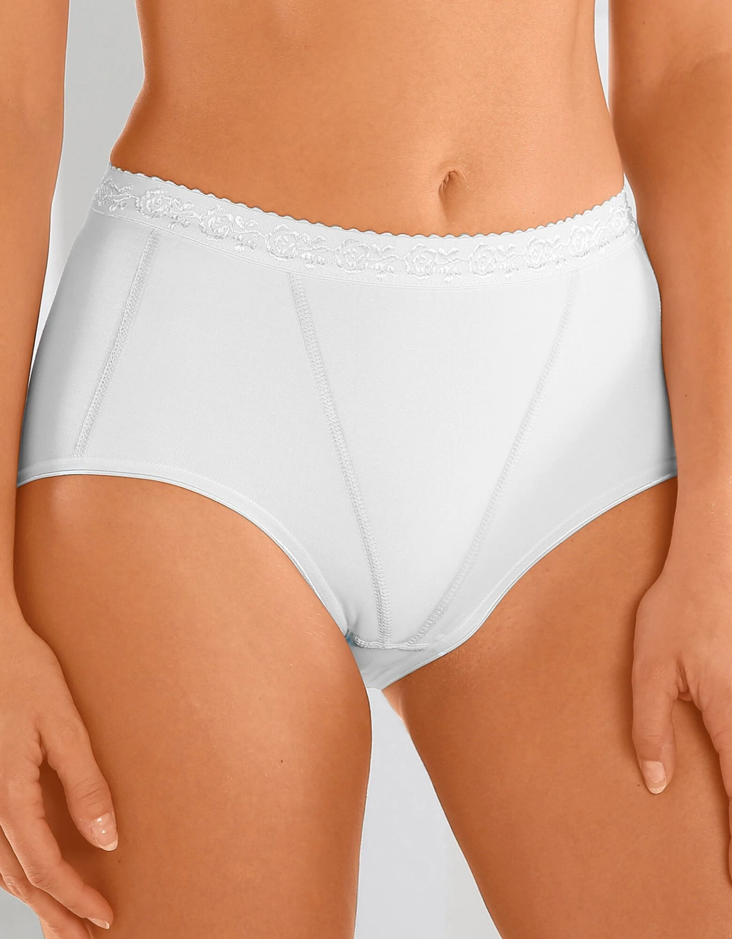 Culotte Maxi Effet Ventre Plat - Lot De 3 3 Culotte Maxi Effet Ventre Plat - Lot De 3