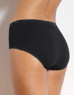 Sloggi Culotte Midi Basic+, Lot De 3 Achetées + GRATUITE (1) -Célèbre Lingerie Magasin 700822 C00 zoomx vue3