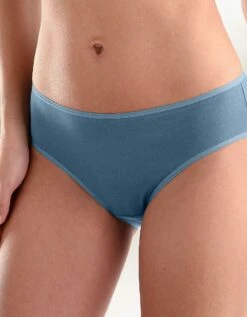 Culotte Forme Midi En Coton Extensible Uni - Lot De 10