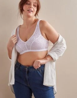 Soutien-gorge Emboîtant Dentelle Florale - Sans Armatures 12 Soutien-gorge Emboîtant Dentelle Florale - Sans Armatures -Célèbre Lingerie Magasin 701031 C01 zoomx vue4