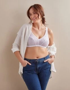 Soutien-gorge Emboîtant Dentelle Florale - Sans Armatures 14 Soutien-gorge Emboîtant Dentelle Florale - Sans Armatures -Célèbre Lingerie Magasin 701031 C01 zoomx vue6