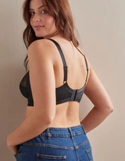 Soutien-gorge Emboîtant Dentelle Brodée - Sans Armatures -Célèbre Lingerie Magasin 701033 C01 zoomx vue3