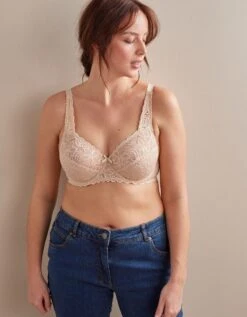 Soutien-gorge Emboîtant Dentelle écailles - Avec Armatures -Célèbre Lingerie Magasin 701035 C01 zoomx vue4