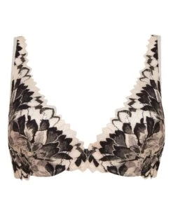 Well Soutien-gorge Imprimé Demi-coques Dentellissime Avec Armatures -Célèbre Lingerie Magasin 701038 C01 zoomx vue3