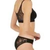 Brassière 2 En 1 Sans Armatures - Noir -Célèbre Lingerie Magasin 701044 C01 zoomx