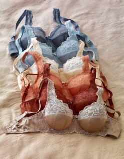 Soutien-gorge Maille Satinée Et Dentelle Salford Avec Armatures - Lot De 2 -Célèbre Lingerie Magasin 701192 C20 zoom detailRFP